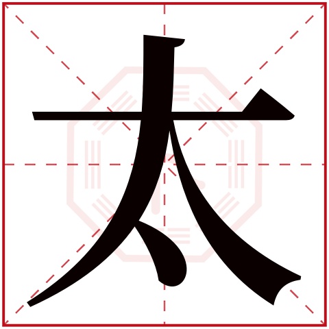 太字五行属什么，太字在名字里的含义