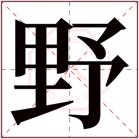 野字五行属什么，野字在名字里的含义