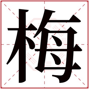 带梅字的女孩名字