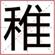 属土男孩取名字用稚字 属土带稚字取男孩名字